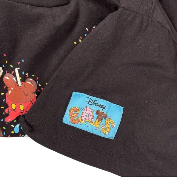Disney Parks Disney Eats Mickey black graphic Snack Foods Shirt size XL 2024 - Picture 3 of 8